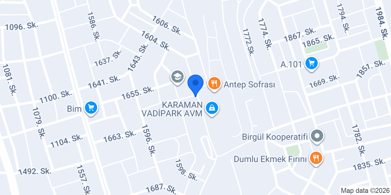 Herdem Dans & Sanat Akademisi konumu