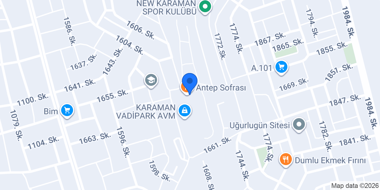 Nota Davetiye konumu