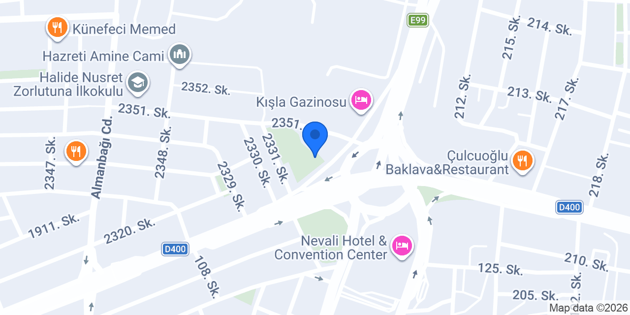 Güven Otomotiv konumu