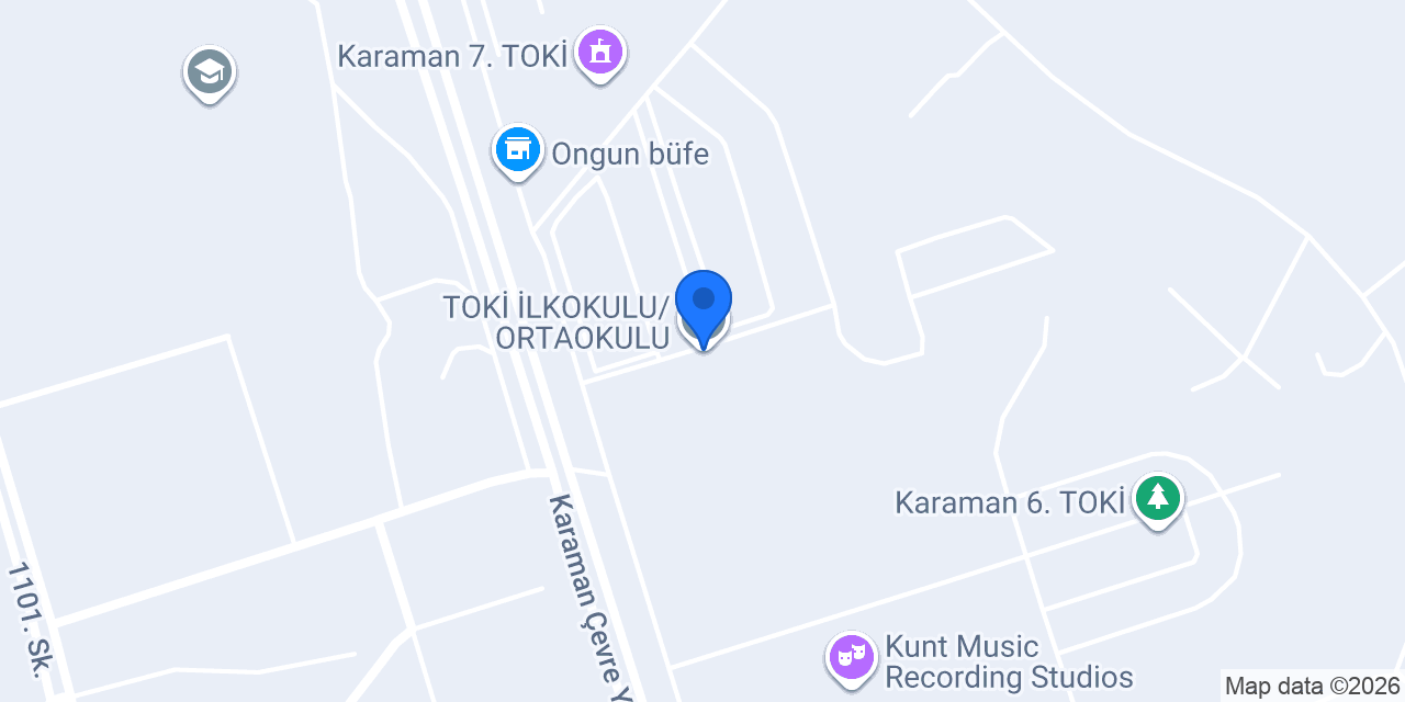 TOKİ İLKOKULU/ORTAOKULU konumu