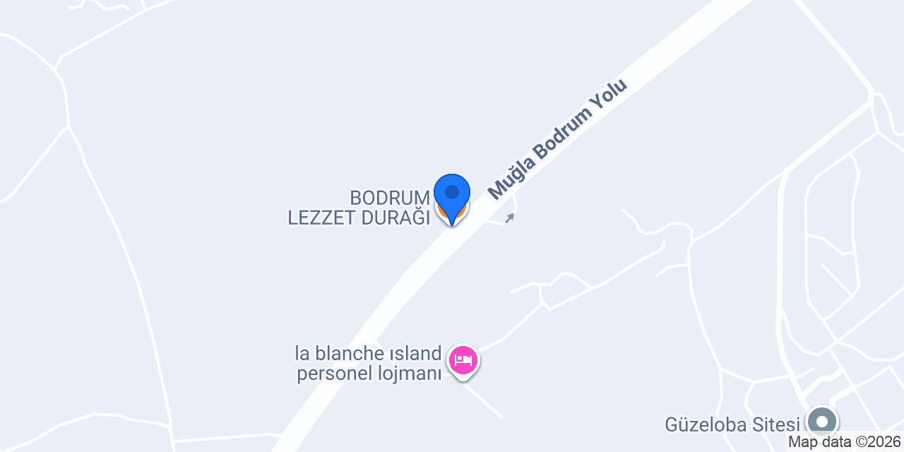 BODRUM LEZZET DURAĞI konumu