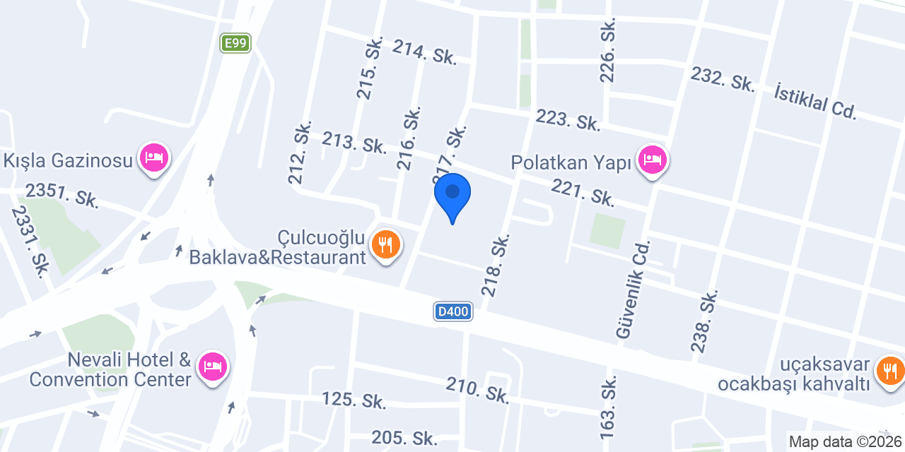 Vatan Ortaokulu konumu