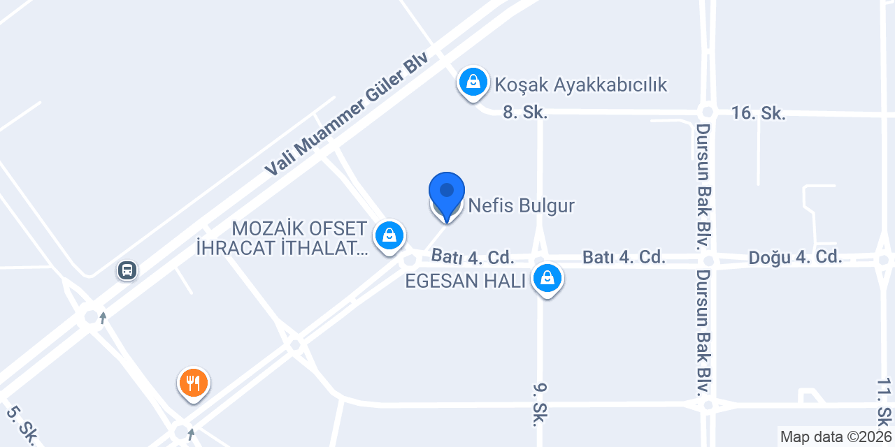 Nefis Bulgur konumu
