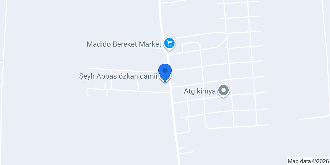 Şeyh Abbas özkan camii konumu