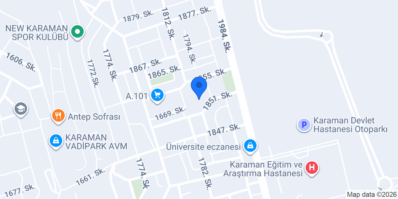 Vali Ali Akan İlkokulu konumu