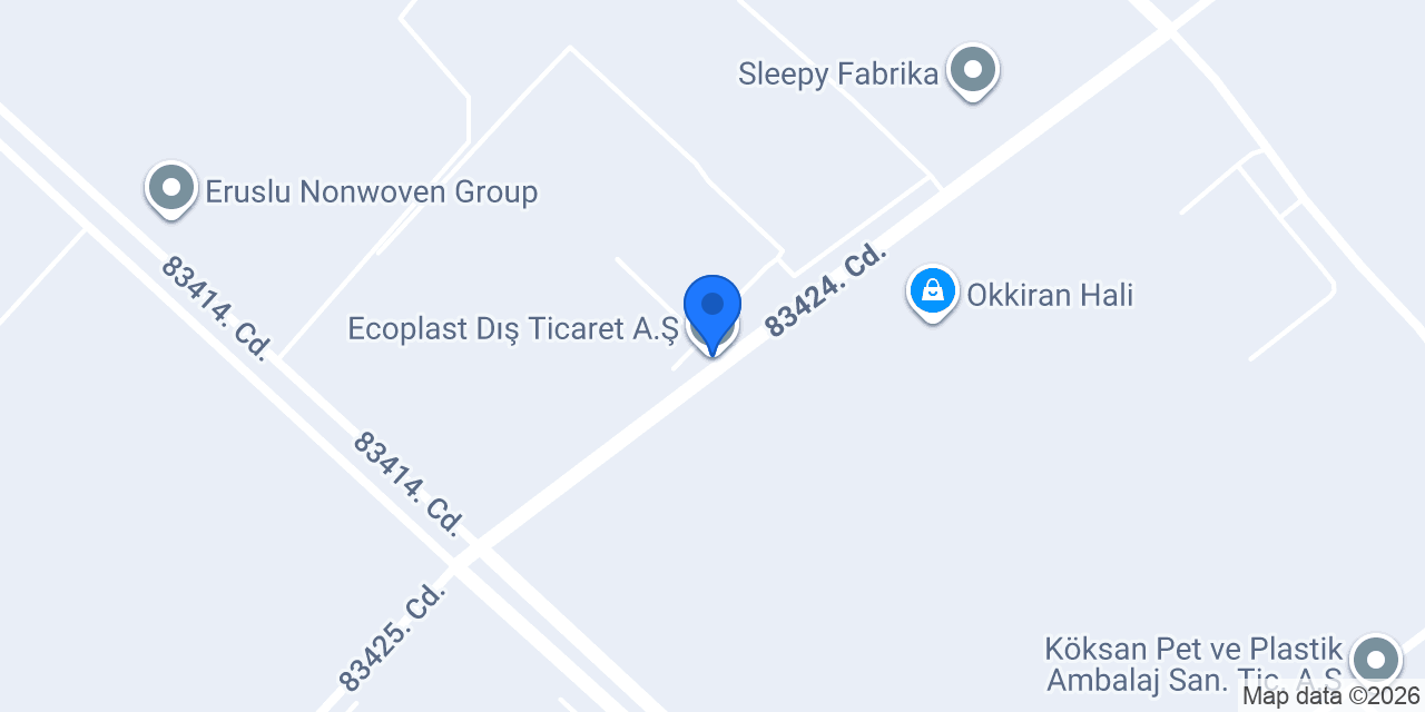 Ecoplast Dış Ticaret A.Ş. konumu