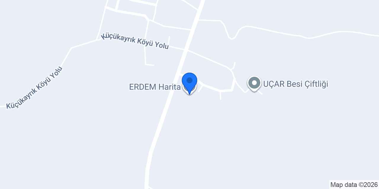 ERDEM Harita konumu