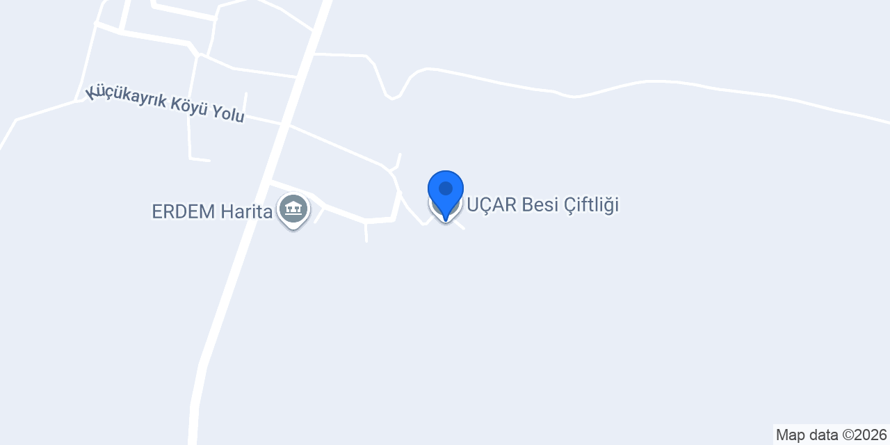 UÇAR Besi Çiftliği konumu