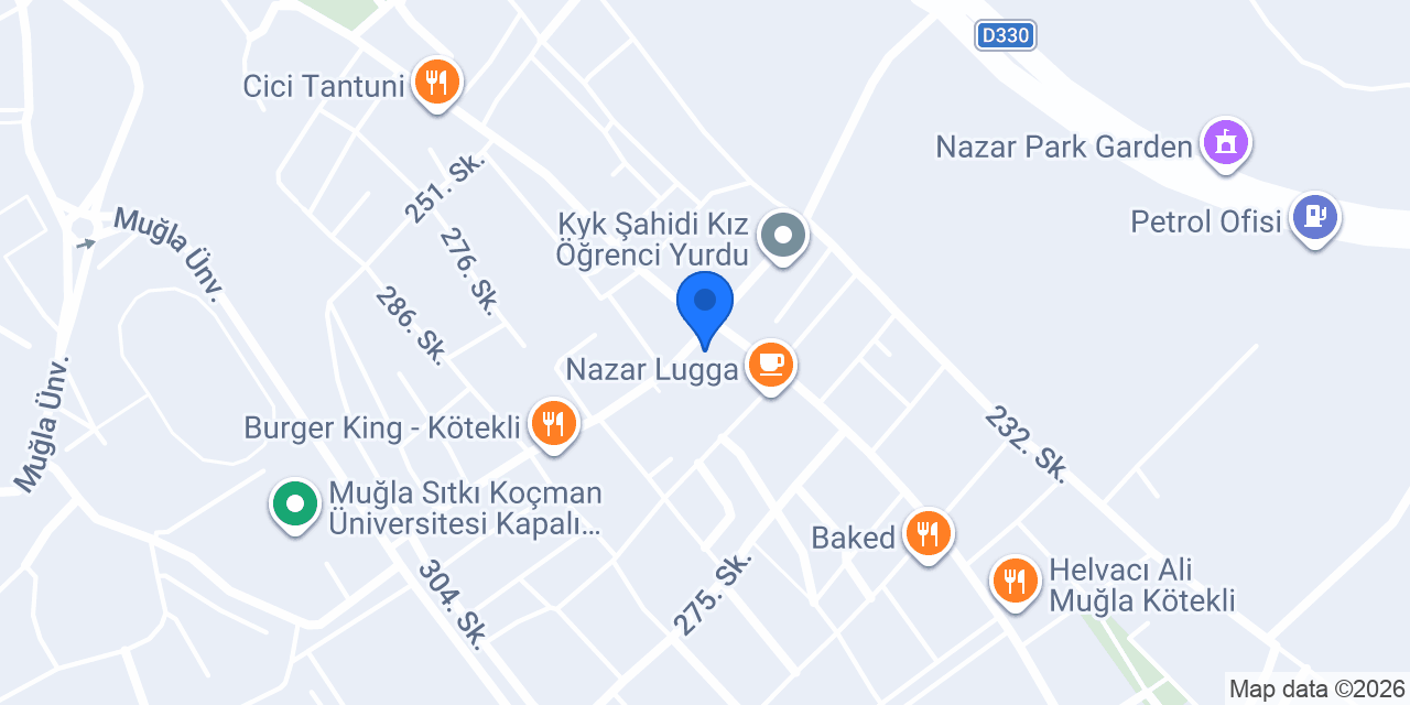 Vesta Tavuk Pilav konumu