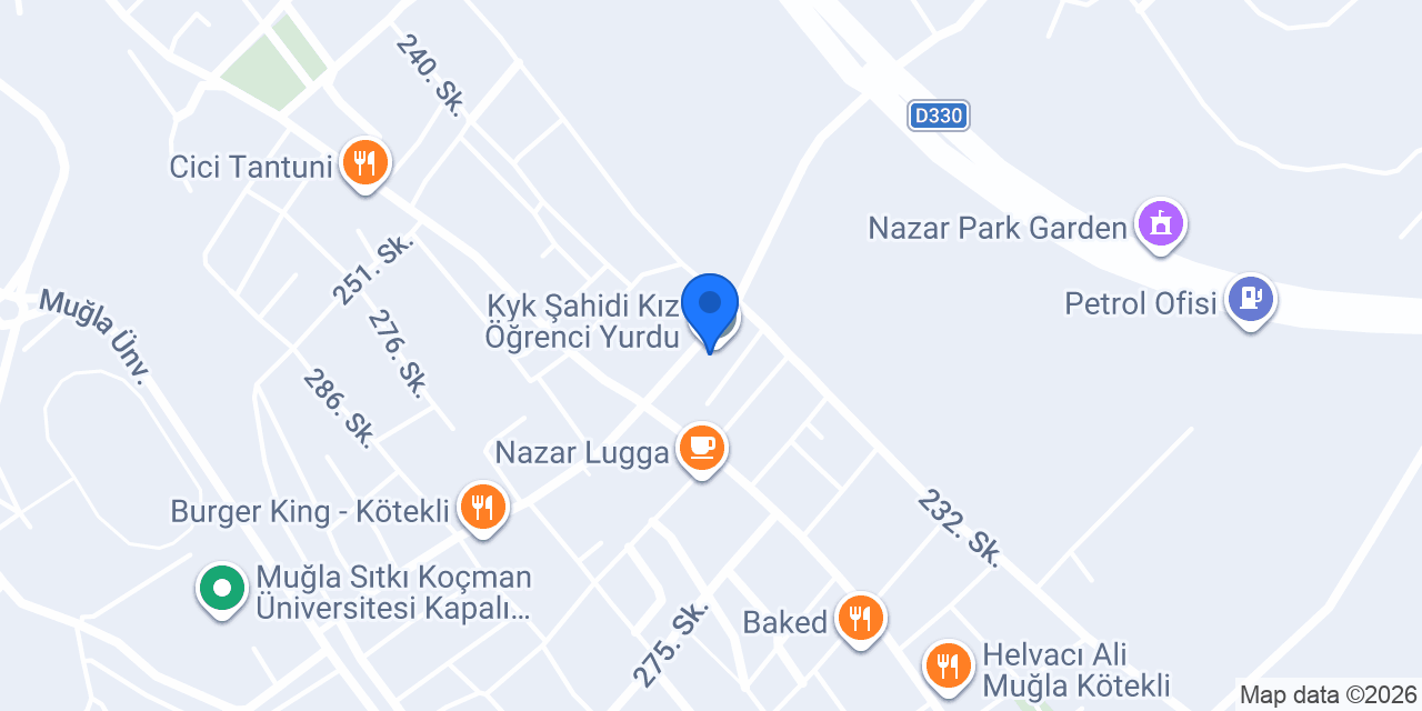Saray kır pidesi konumu