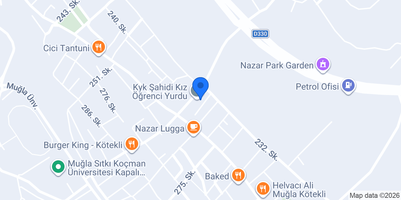 PTT kötekli Şubesi konumu