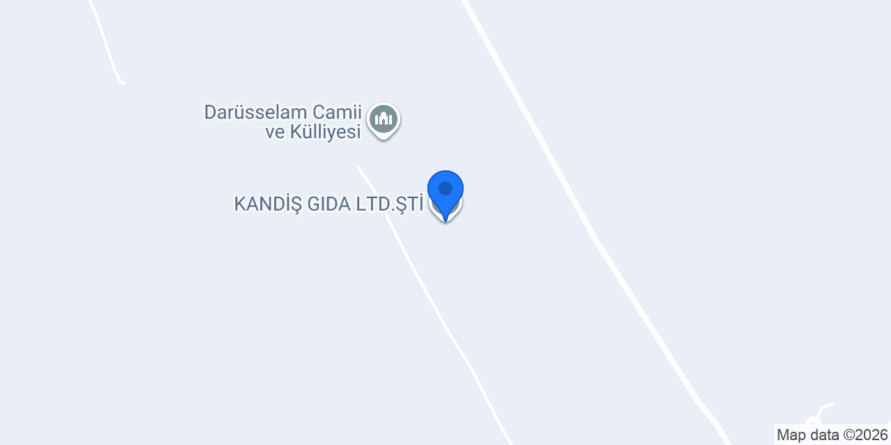 KANDİŞ GIDA LTD.ŞTİ. konumu