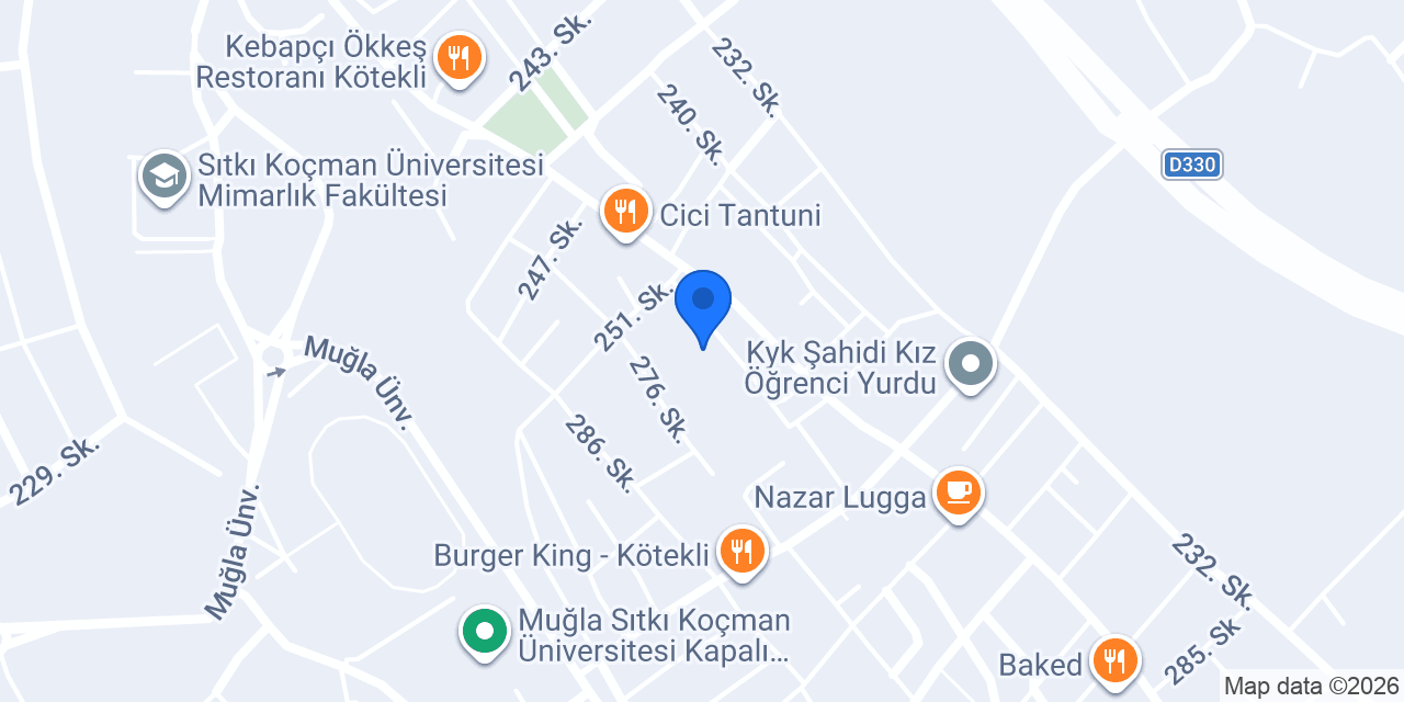 Sıraç Erkek Kuaförü konumu