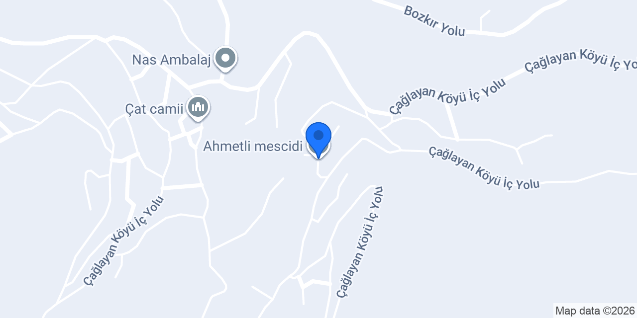 Ahmetli mescidi konumu