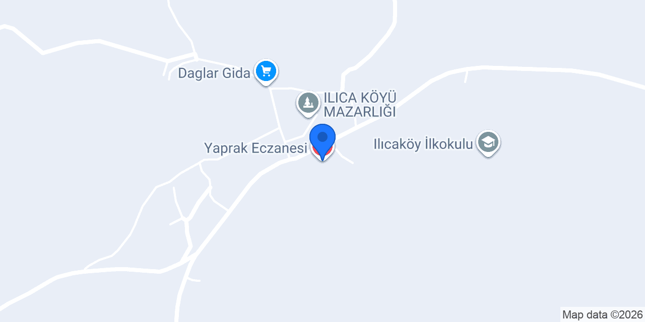 Yaprak Eczanesi konumu