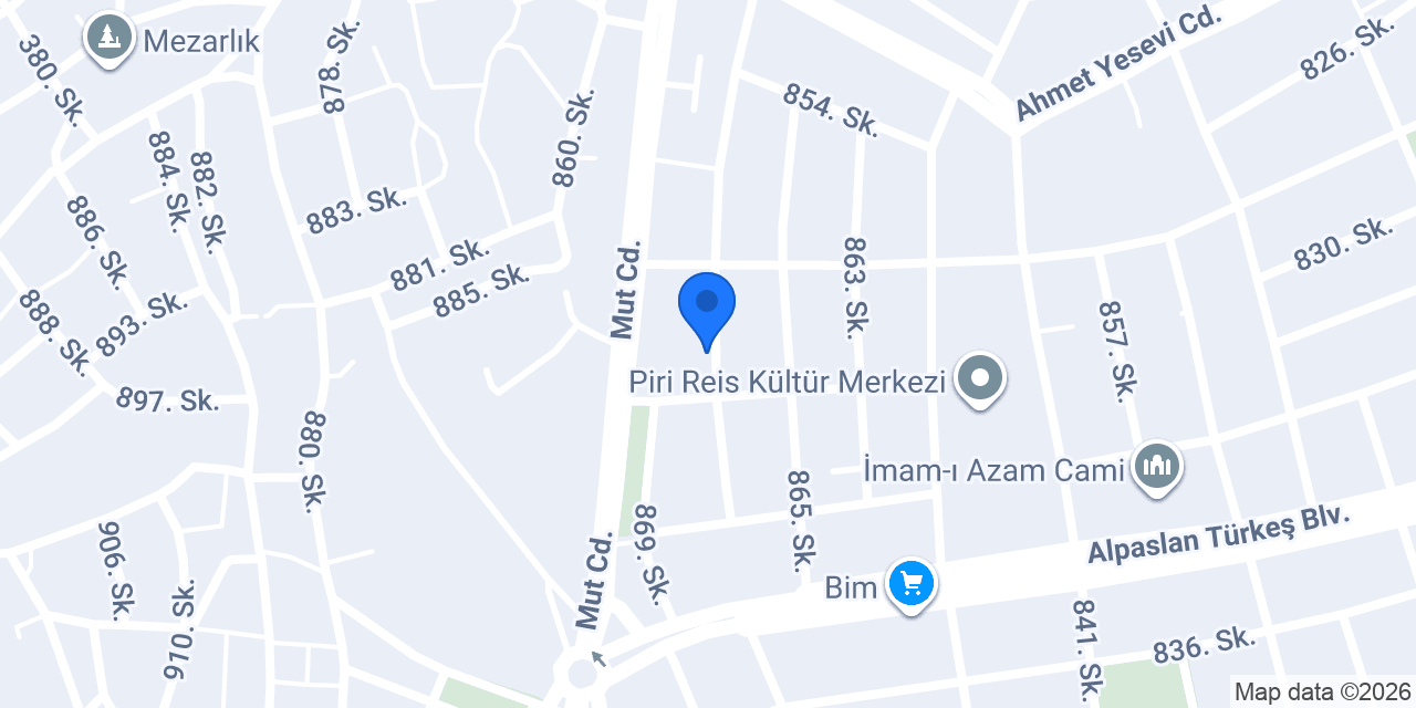 Roza Bayan kuaförü konumu