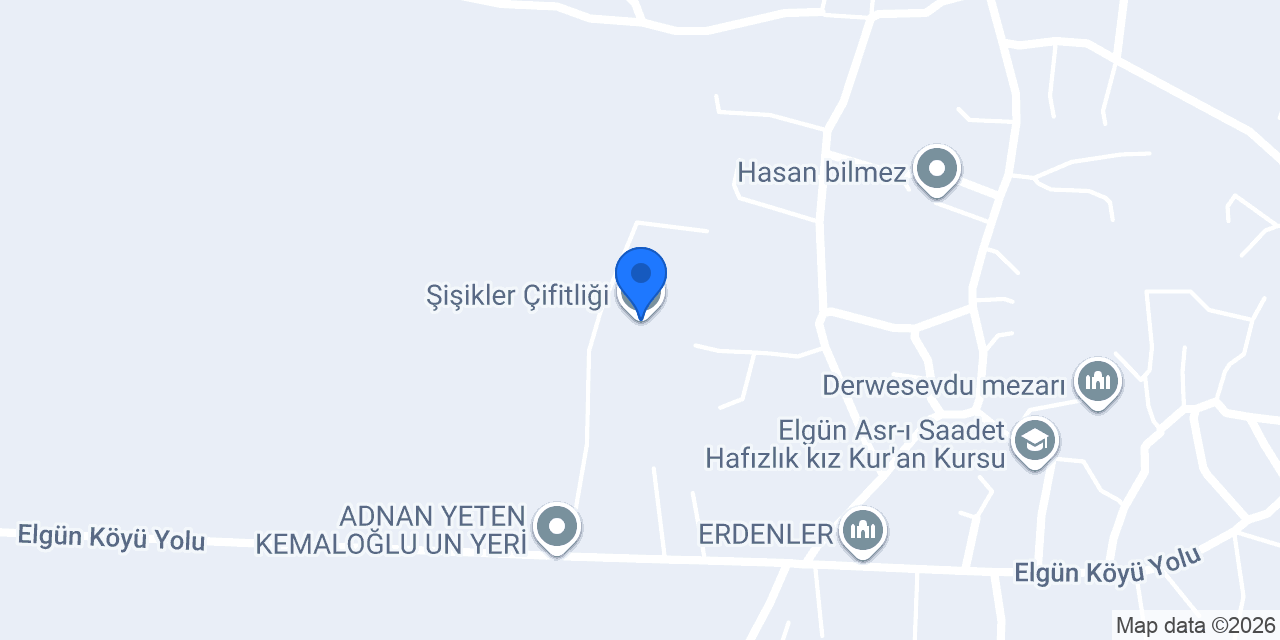 Şişikler Çifitliği konumu