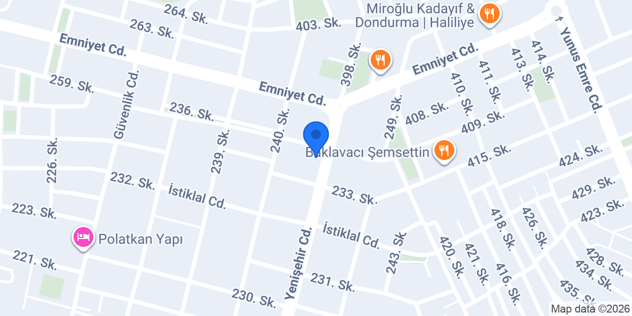 Gülistan Çiçekçilik konumu