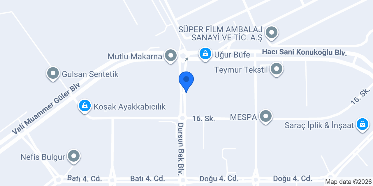 ARİYA İMEX konumu