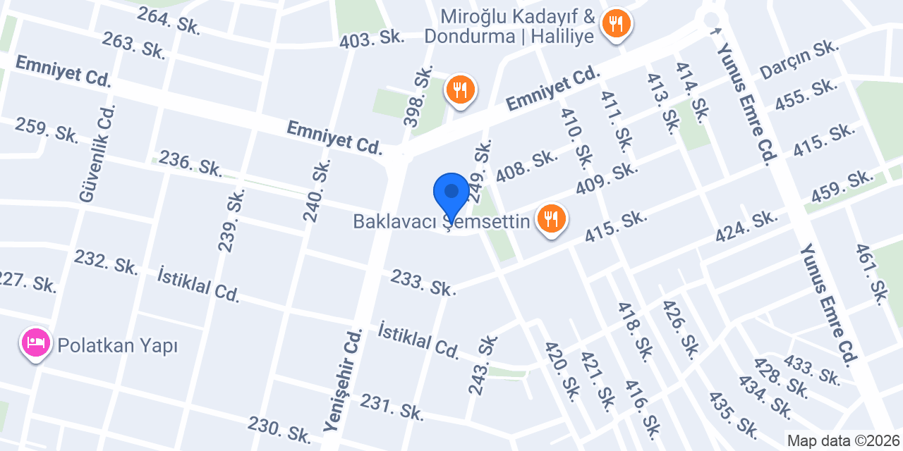 Empati Veteriner Kliniği konumu