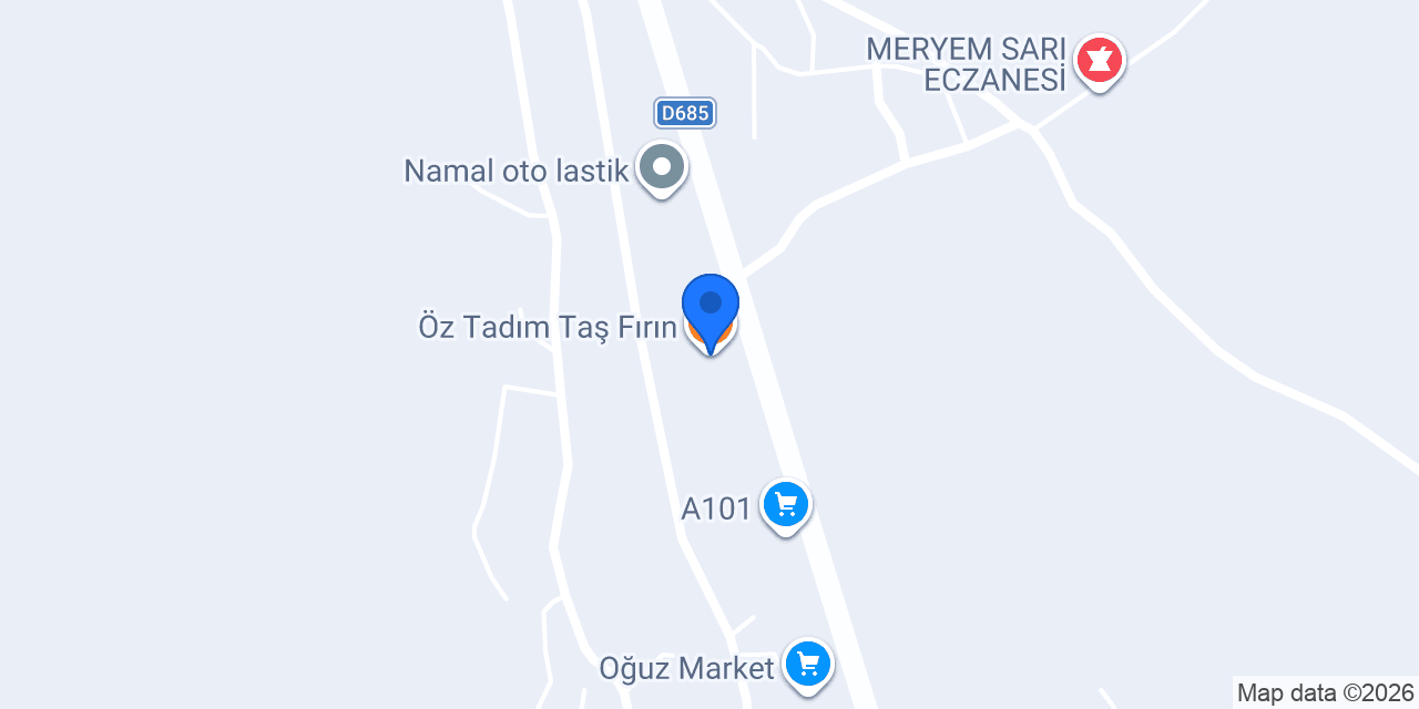 Öz Tadım Taş Fırın konumu