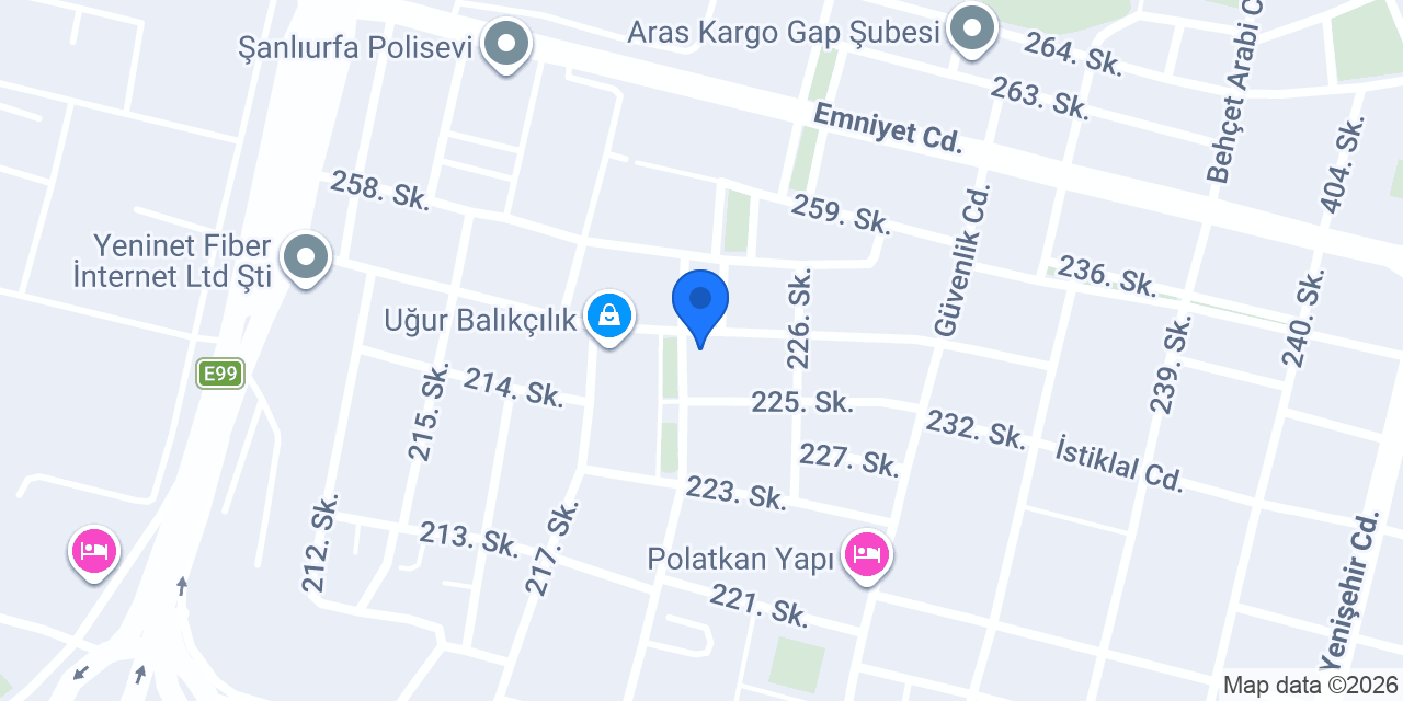 Sueda Eczanesi konumu