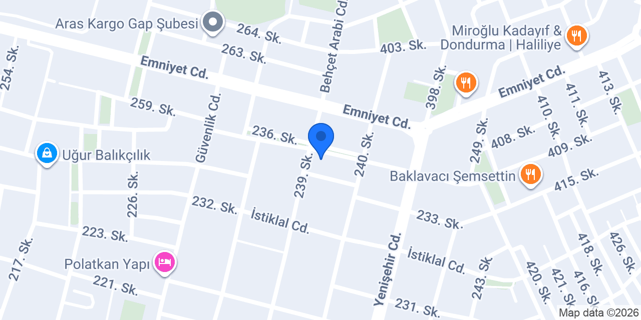 Keskin Ticaret konumu