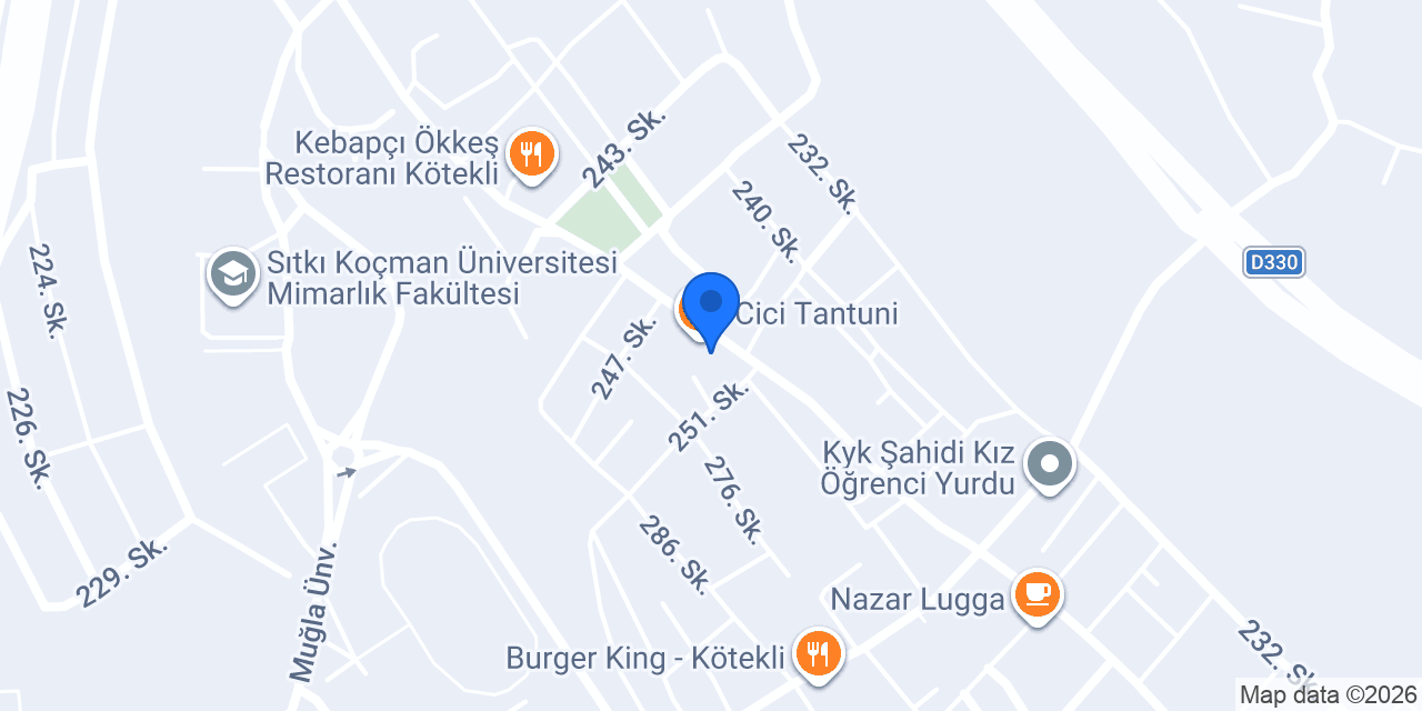 Hoca'nın Mutfaği Restaurant konumu
