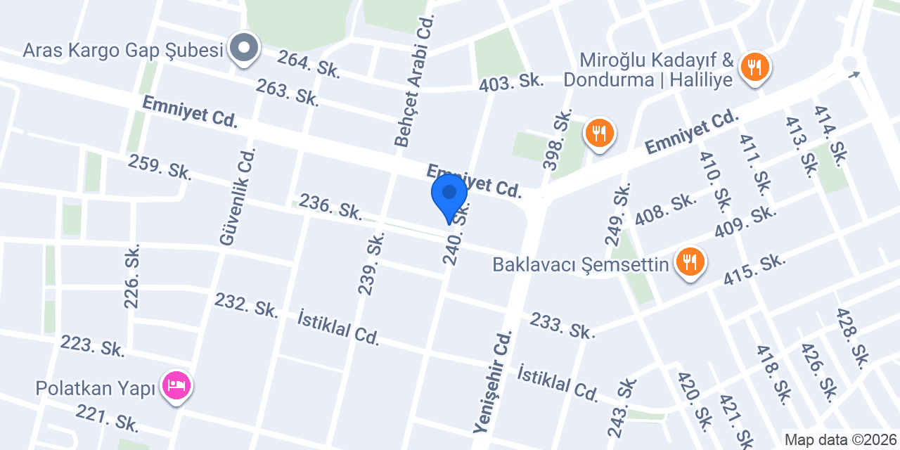 Kırmızı Et Lokantası konumu