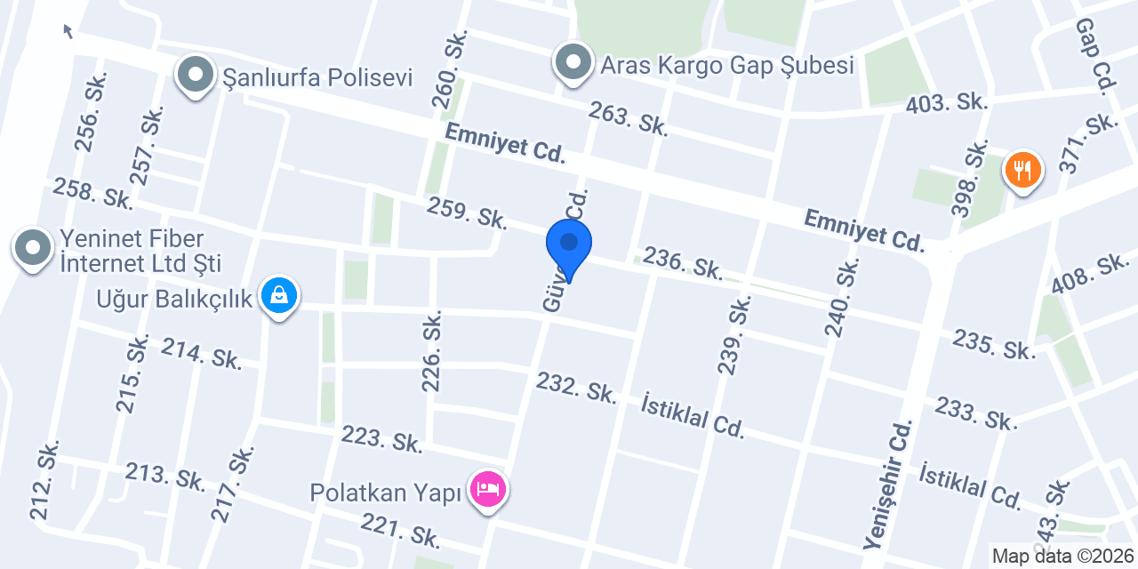 Yenişehir Sağlık Kabini konumu
