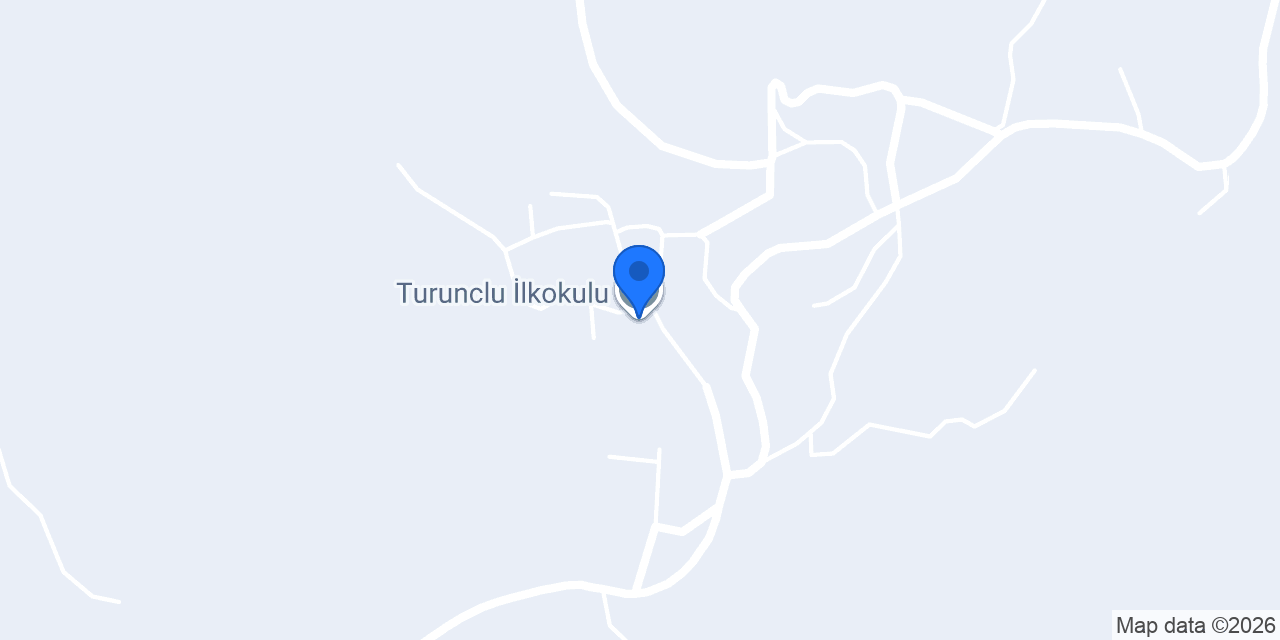 Turunclu İlkokulu konumu