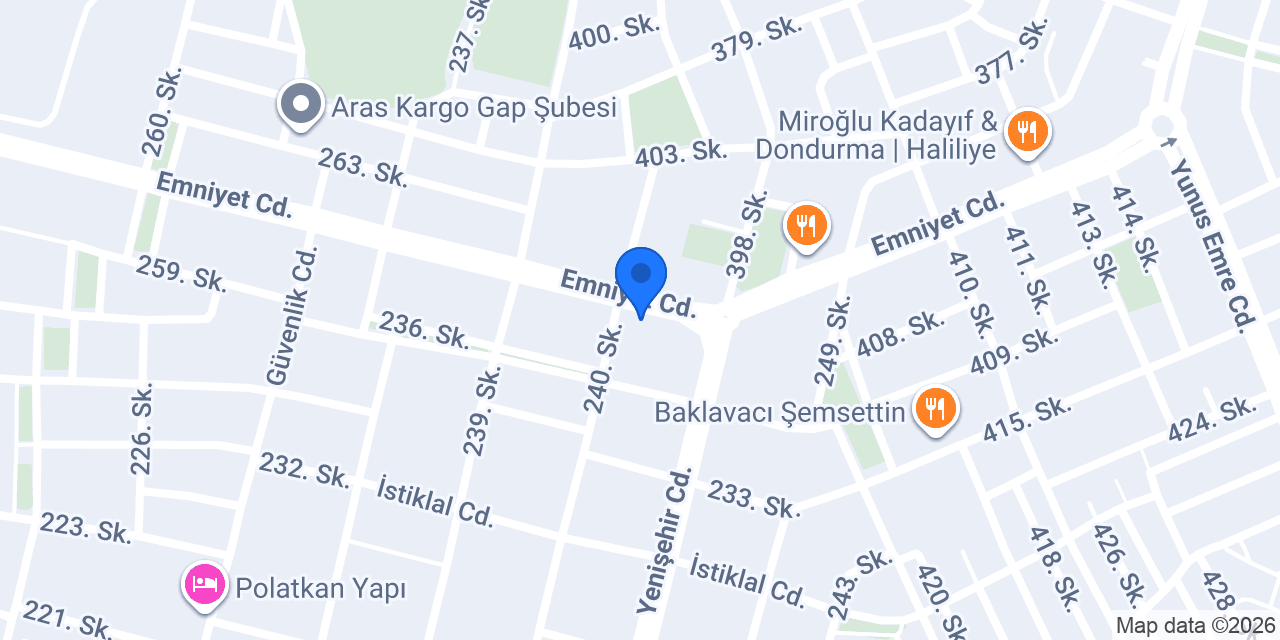 Şanlı Ocakbaşı konumu