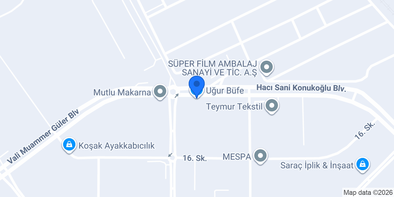 Uğur Büfe konumu