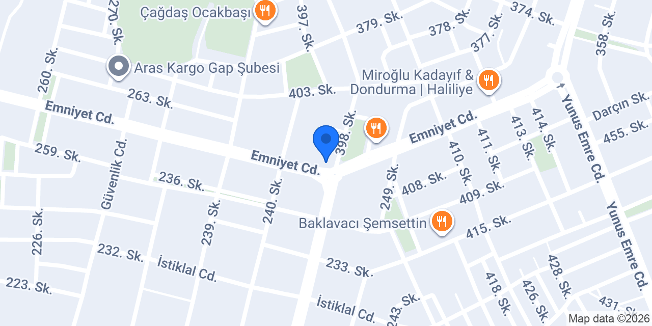 Kardeşler Unlu Mamulleri konumu