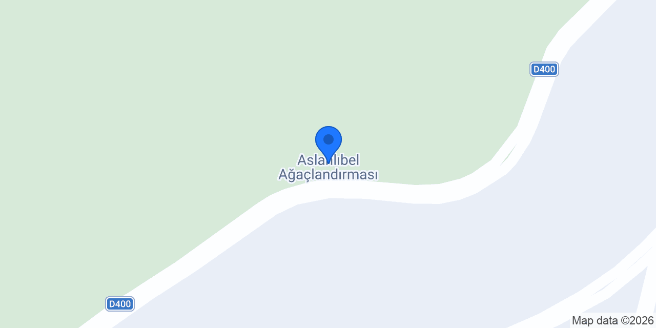 Aslanlıbel Ağaçlandırması konumu