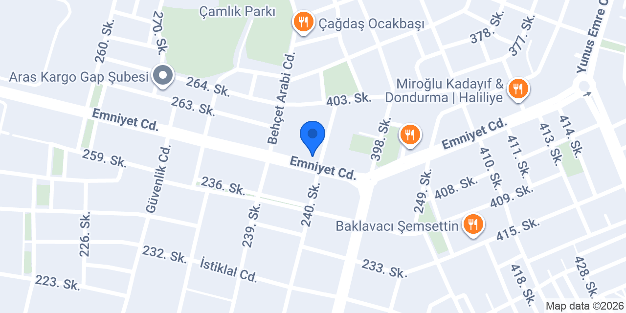 ZAHTER GURME KAHVALTI & KÜNEFE konumu