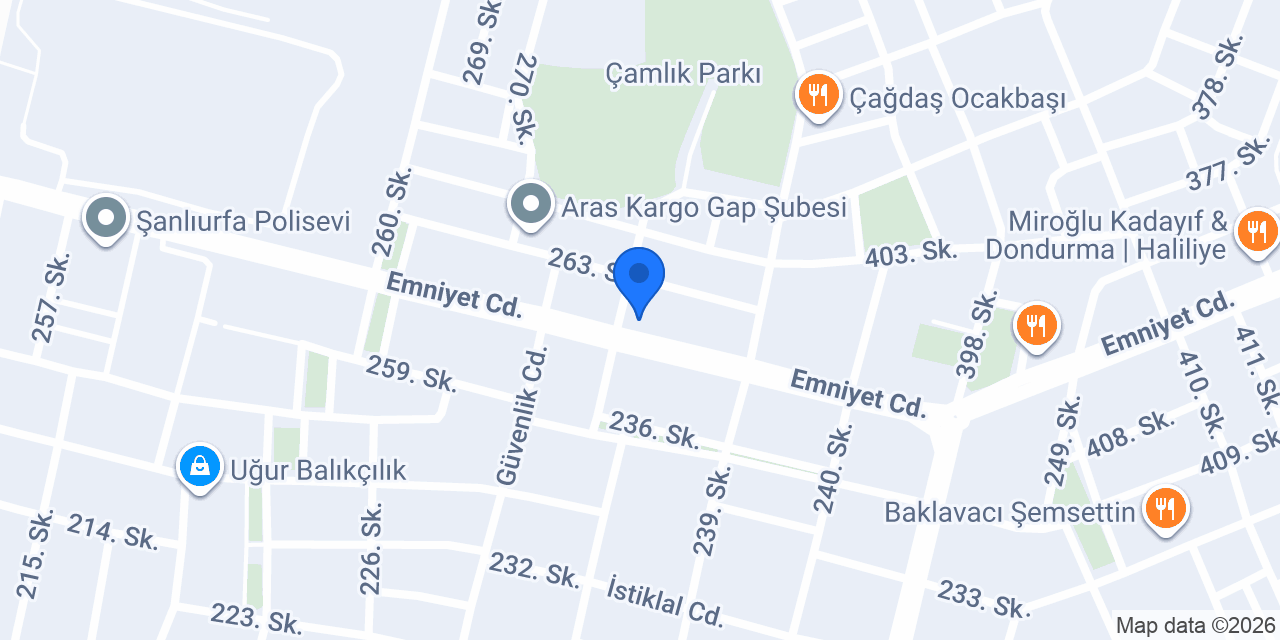 Akkuş Künefe konumu