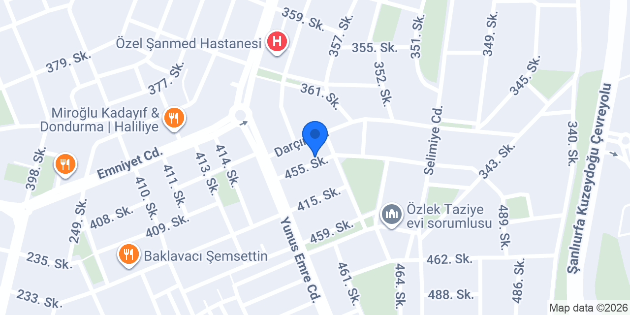 | Ş.Urfa konumu