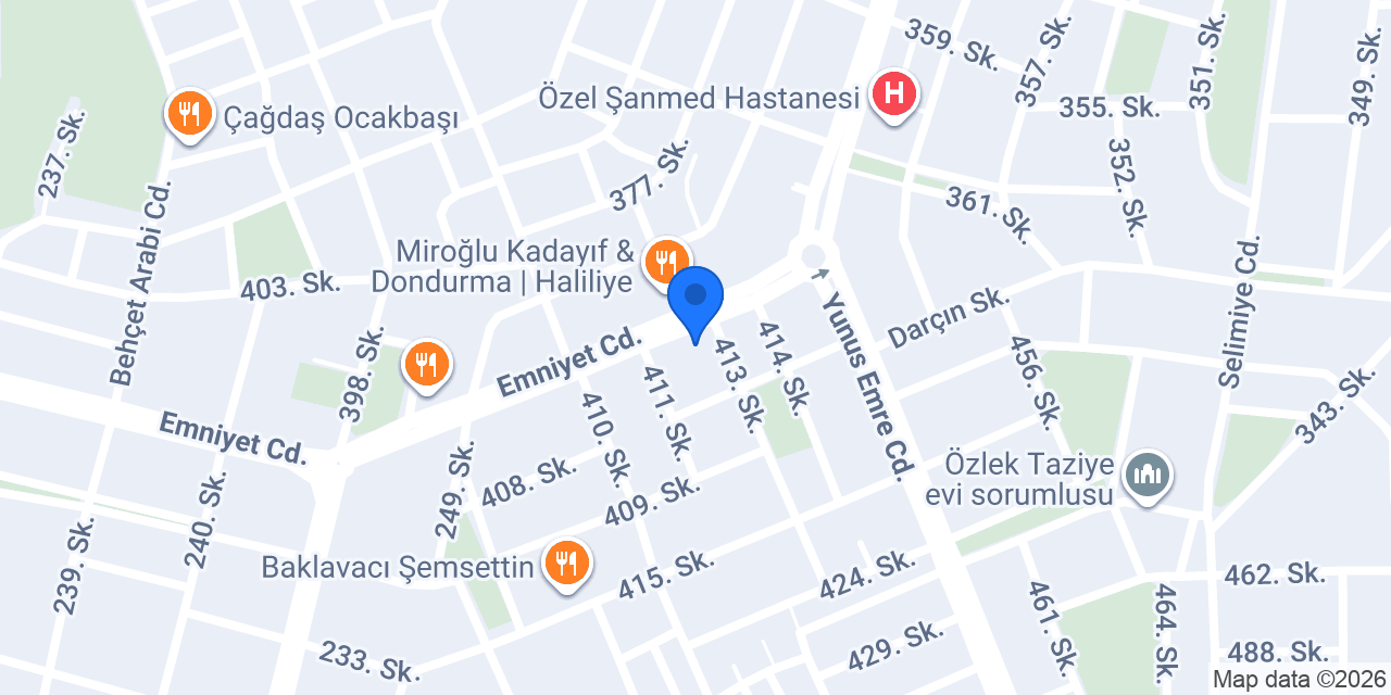 QNB Emniyet Caddesi Şubesi konumu