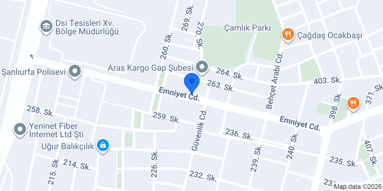 Akbank konumu