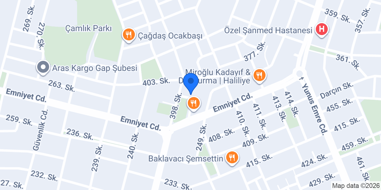 Rızobeg Site Yönetim konumu