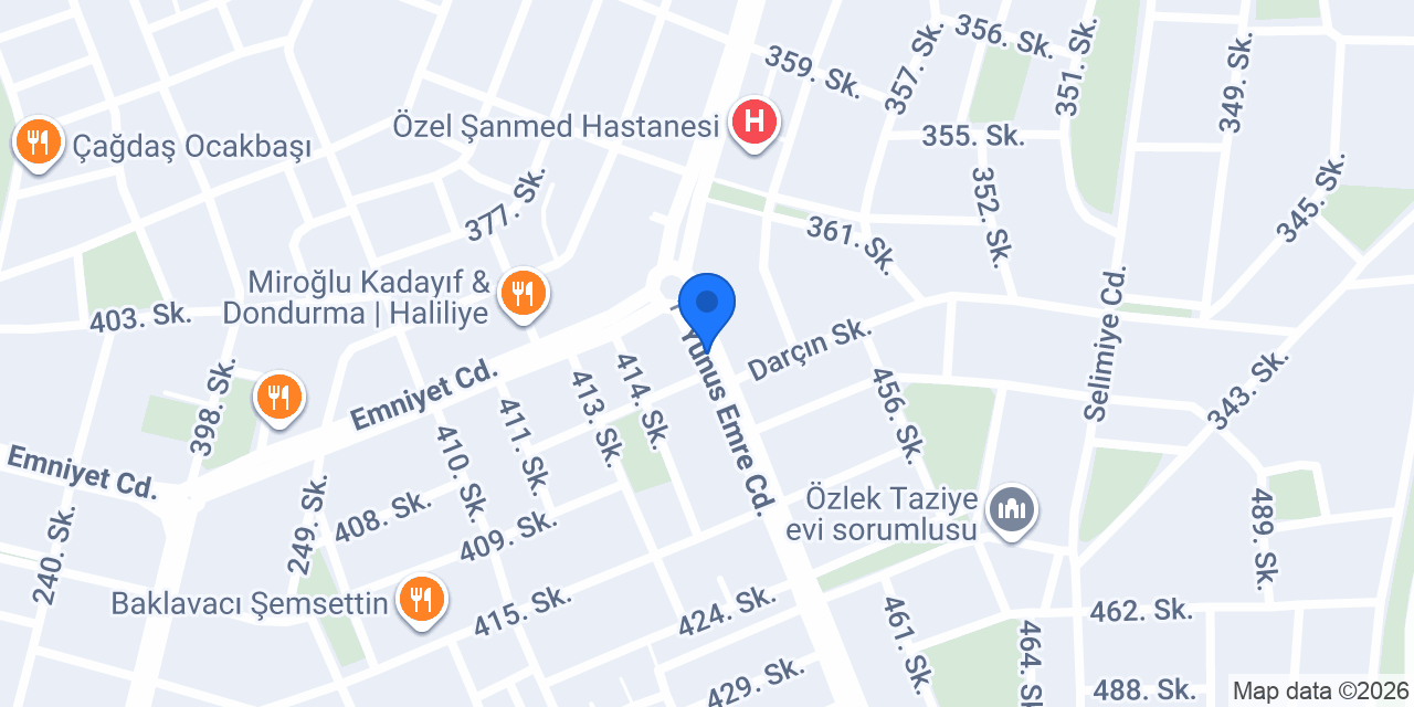 Yüksel Halı Mobilya konumu