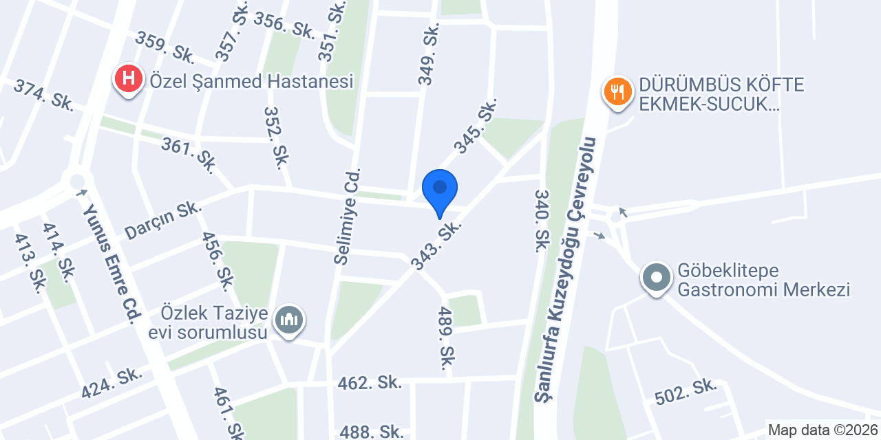 Görkem Pastanesi konumu