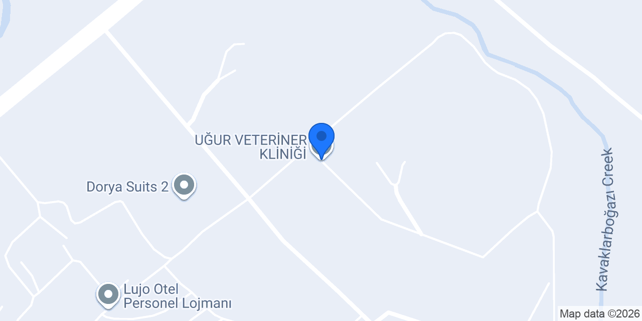 UĞUR VETERİNER KLİNİĞİ konumu