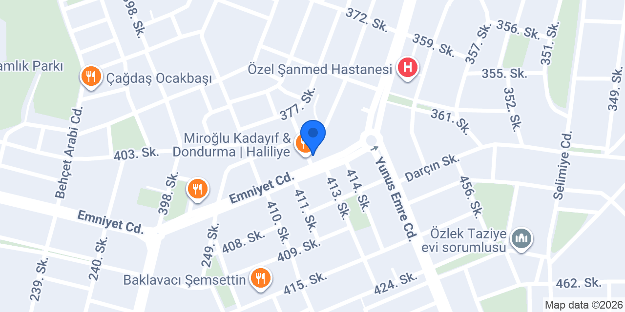 Tofan Mimarlık konumu