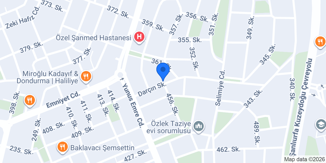 YAZMACI ECZANESİ konumu