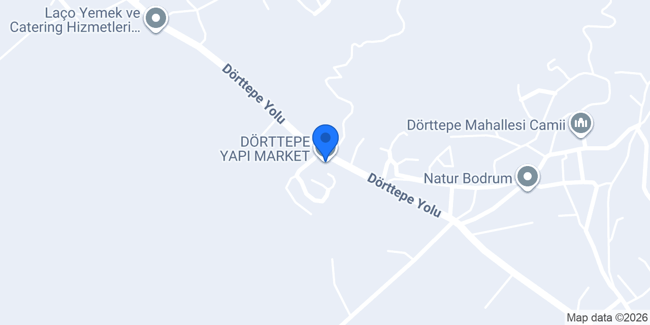 DÖRTTEPE YAPI MARKET konumu