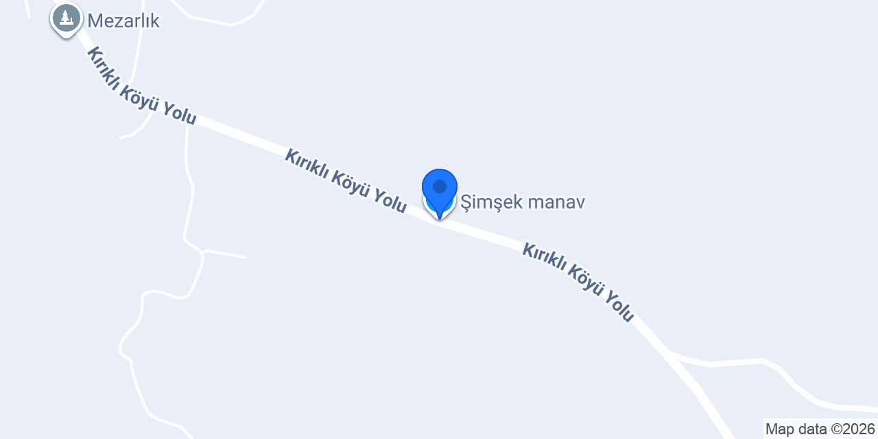 Şimşek manav konumu