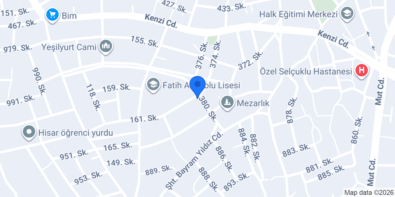 Özgünay Eczanesi konumu