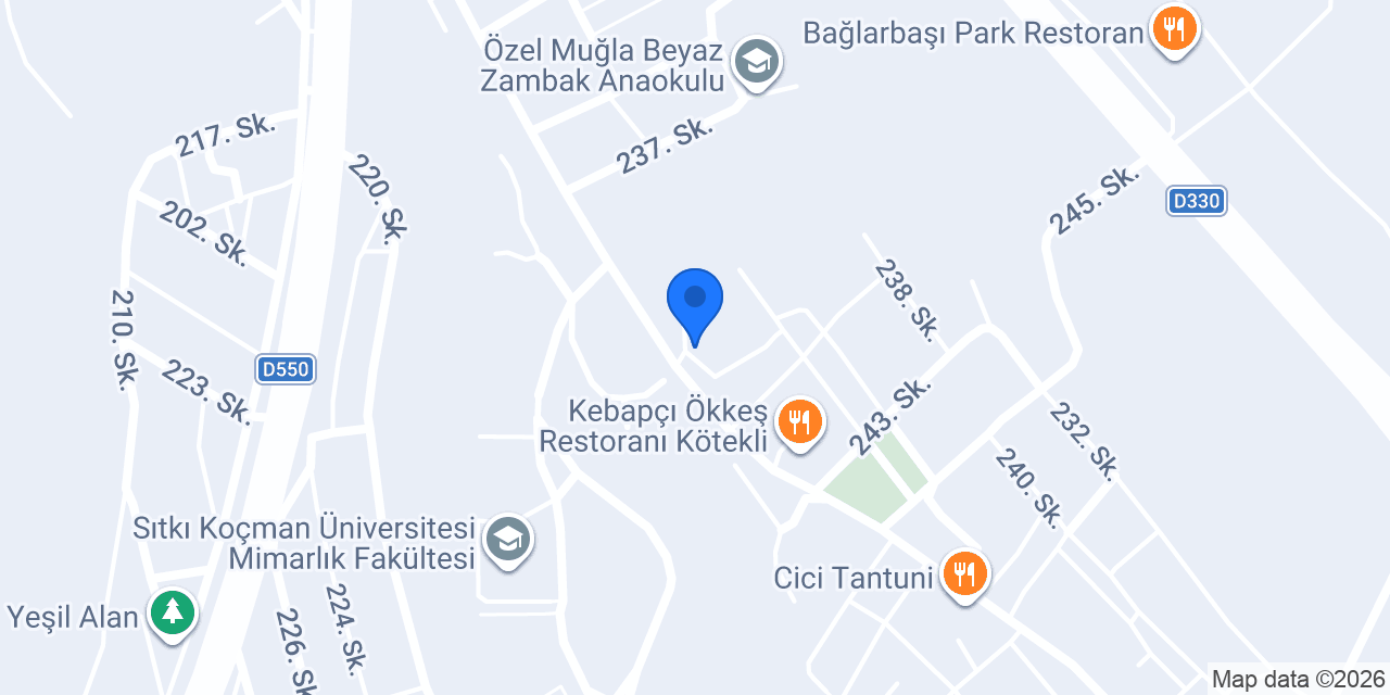 Pilove Kötekli konumu